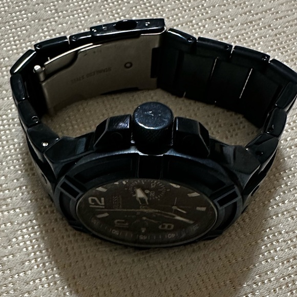 Blue Guess Rigor Multi-Function Men's Watch - W0218G4 - Picture 4 of 5